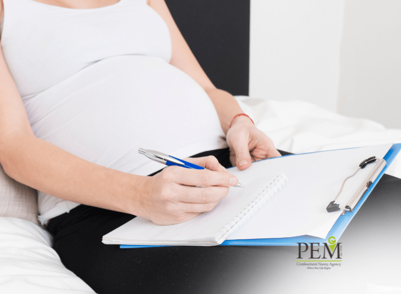 Things to Prepare in the Third Trimester - PEM Confinement