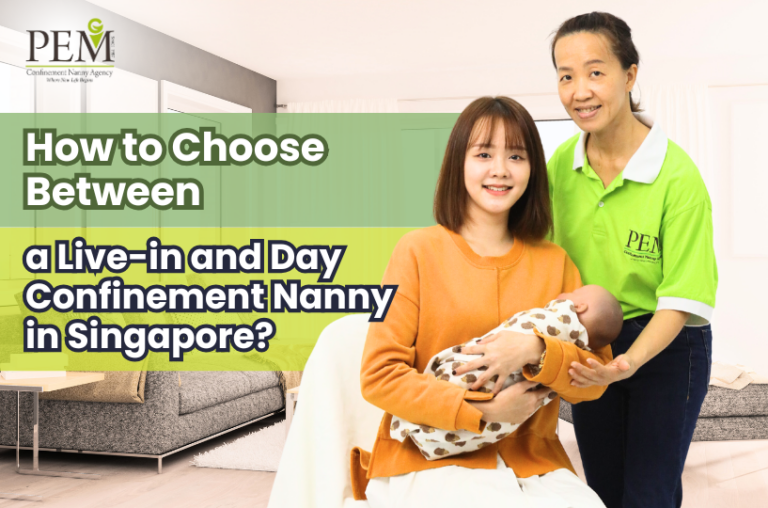 How to Choose Between a Live-in and Day Confinement Nanny in Singapore